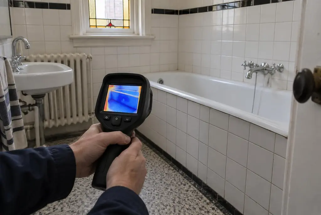 Lekdetectie Markelo – onderzoek in een badkamer van een oudere woning
